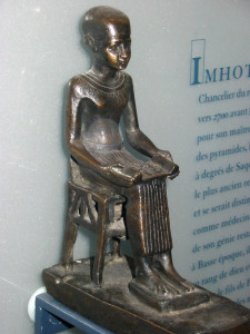 Statue of Imhotep Architect and Medic